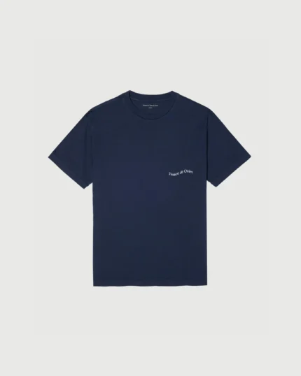 Stencil Tee Navy